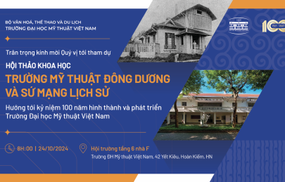 GIẤY MỜI THAM DỰ HỘI THẢO 